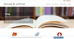 Desktop Screenshot of danzigunfried.com